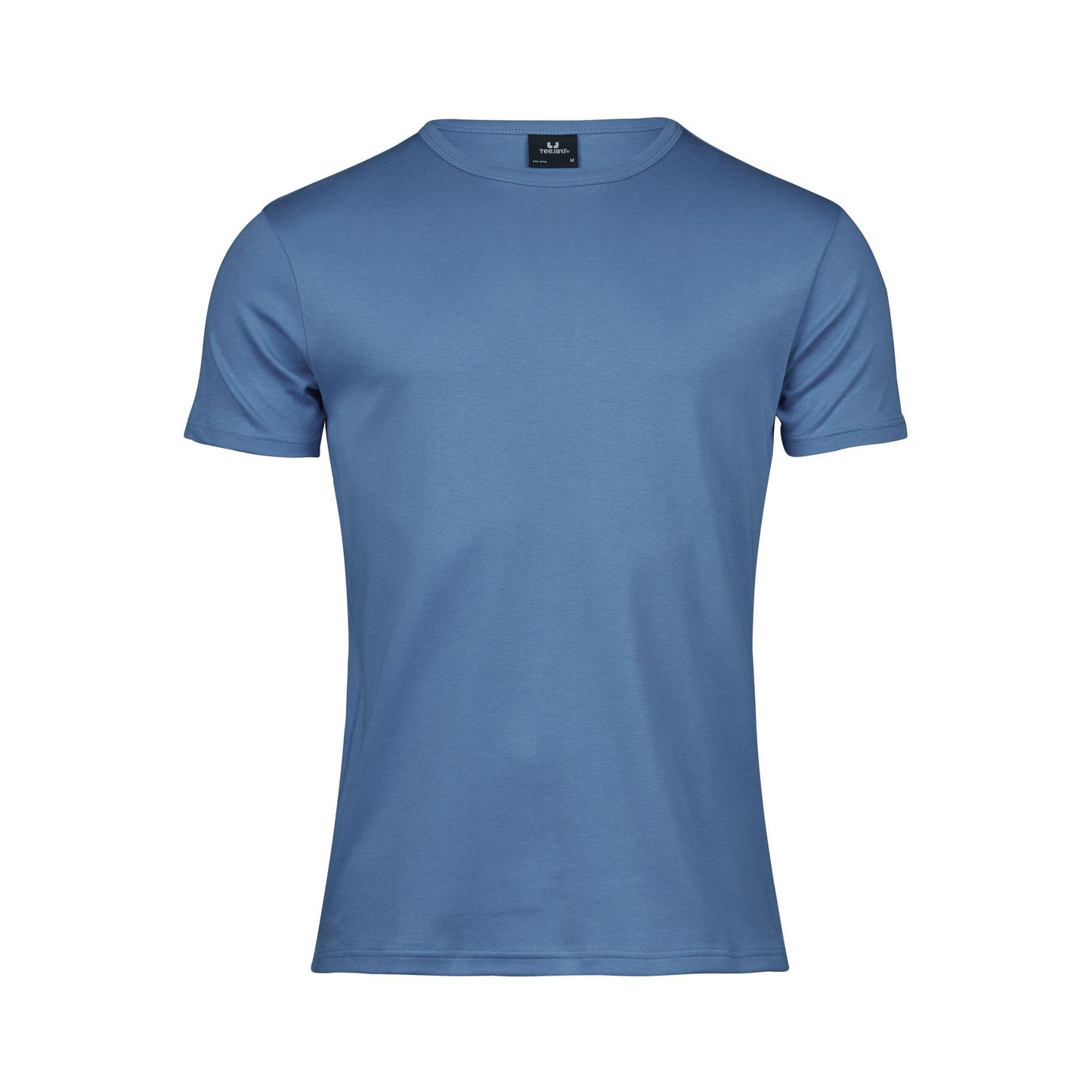 Ocean Blue - Front - Tee Jays Mens Interlock Short-Sleeved T-Shirt