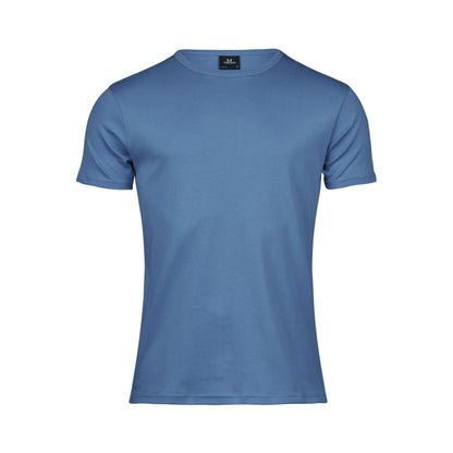 Ocean Blue - Front - Tee Jays Mens Interlock Short-Sleeved T-Shirt