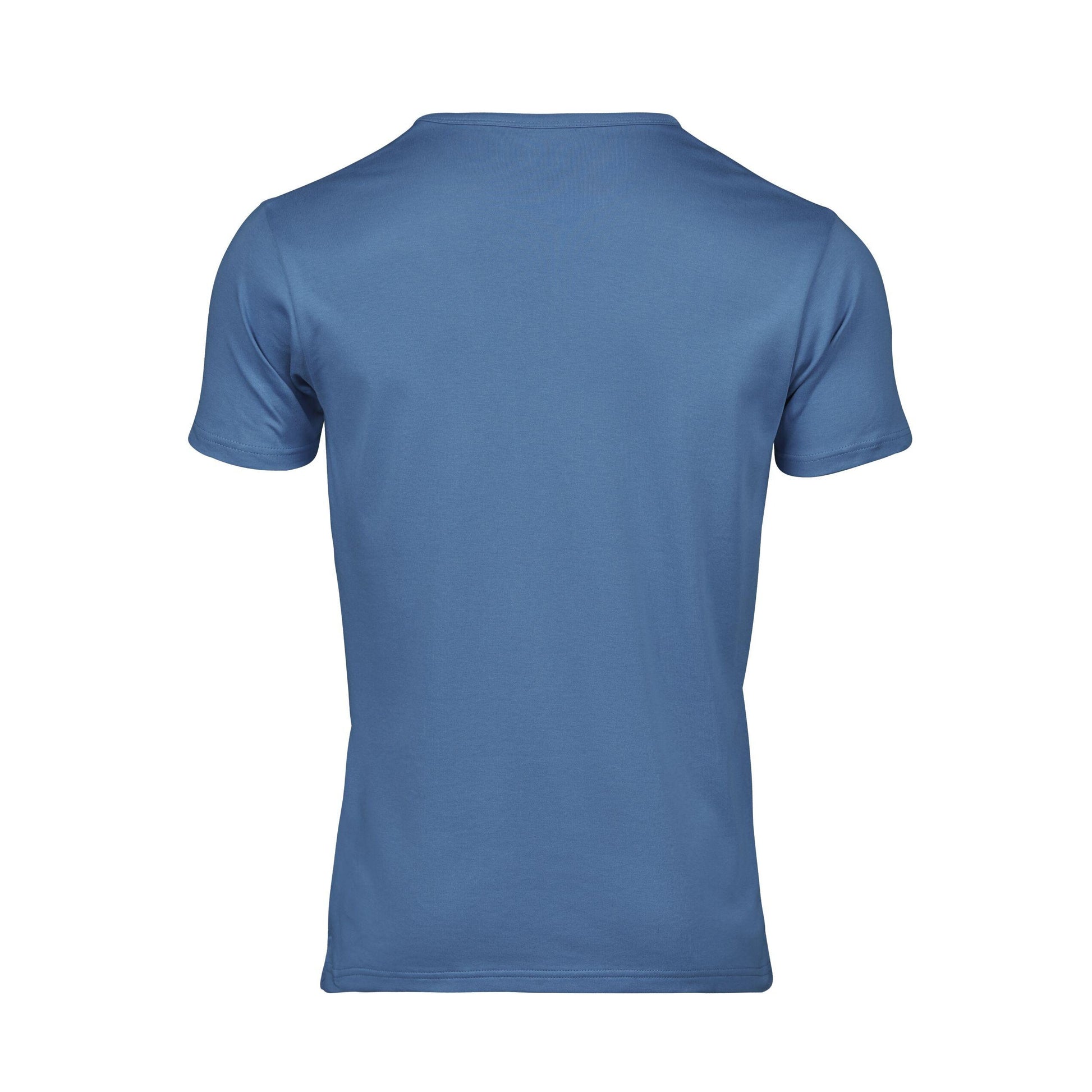 Ocean Blue - Back - Tee Jays Mens Interlock Short-Sleeved T-Shirt