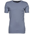 Flint Stone - Front - Tee Jays Mens Interlock Short Sleeve T-Shirt