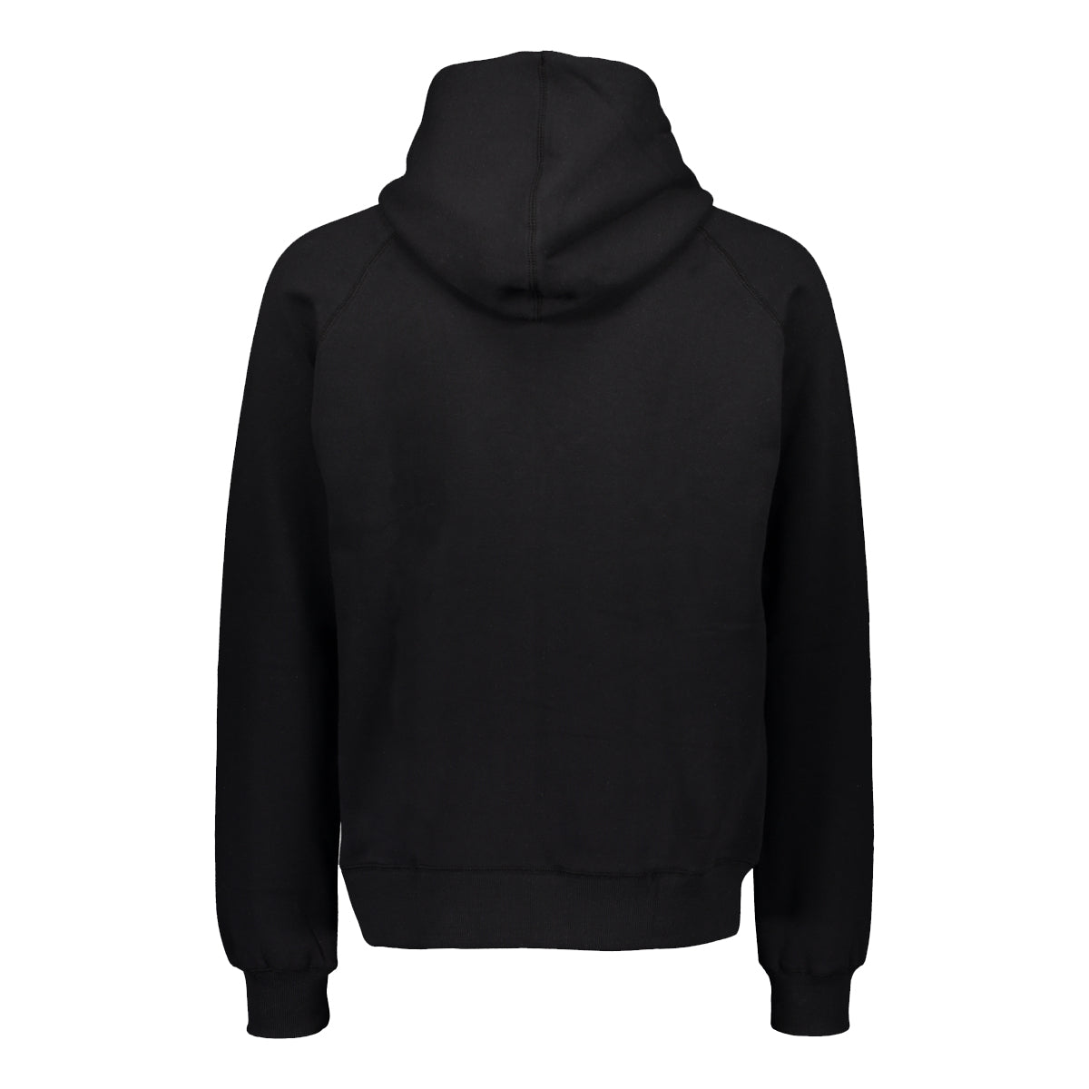 Black - Back - Tee Jays Mens Full Zip Hooded Sweatshirt