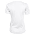 White - Back - Tee Jays Womens-Ladies Interlock Short Sleeve T-Shirt