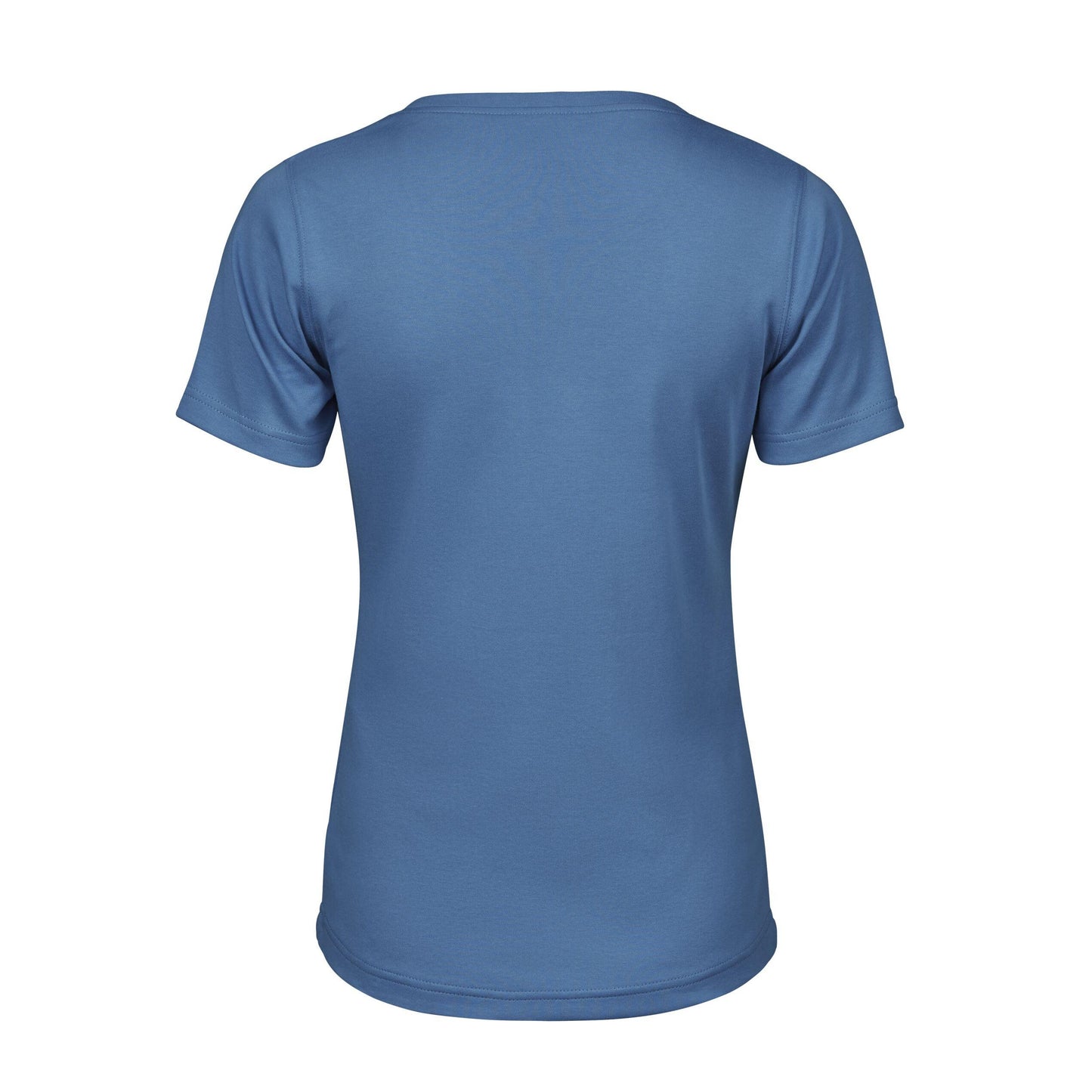 Ocean Blue - Back - Tee Jays Womens-Ladies Interlock Short Sleeve T-Shirt