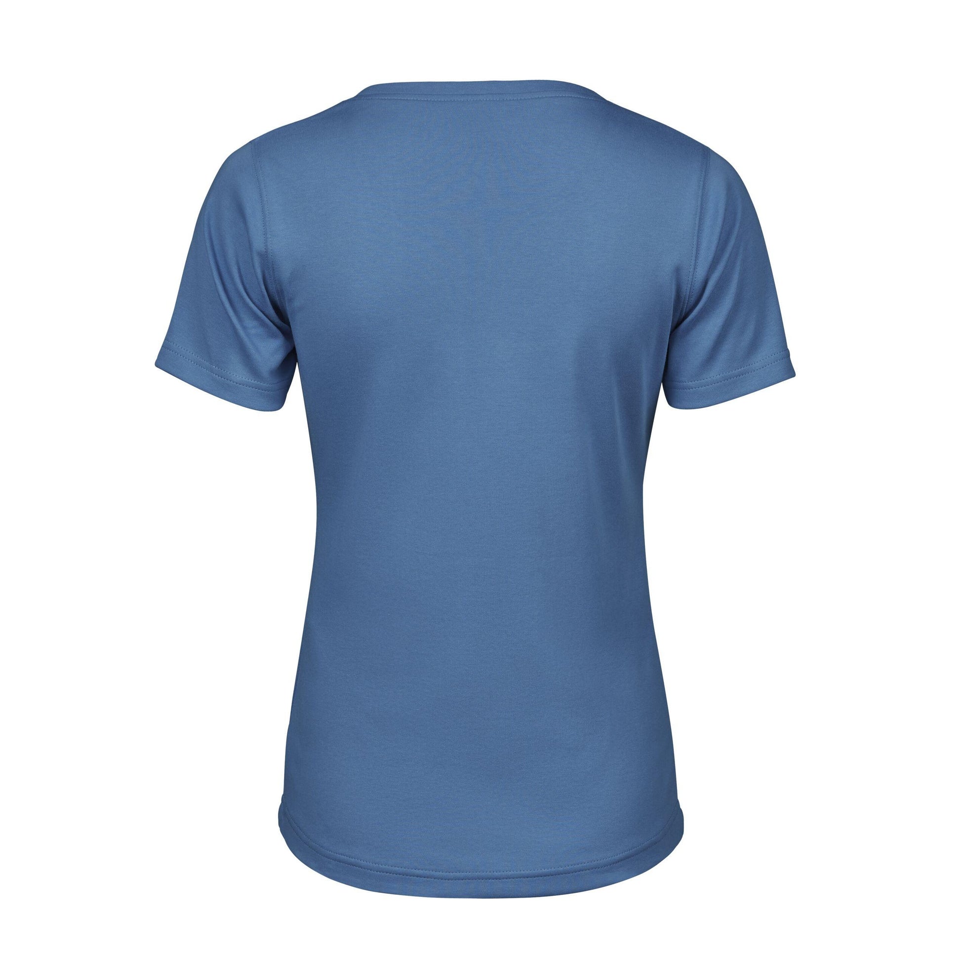 Ocean Blue - Back - Tee Jays Womens-Ladies Interlock Short Sleeve T-Shirt