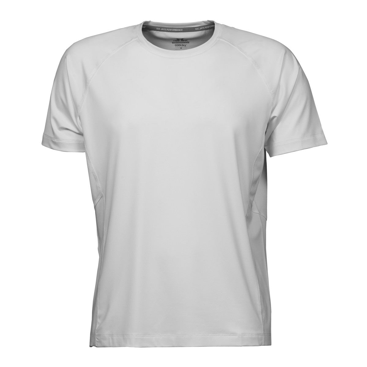 White - Front - Tee Jays Mens Cool Dry Short Sleeve T-Shirt