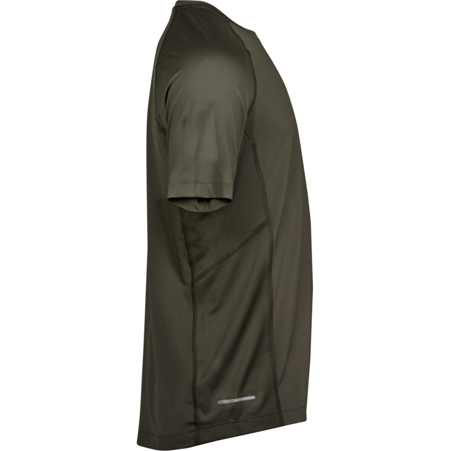 Deep Green - Side - Tee Jays Mens Cool Dry Short Sleeve T-Shirt