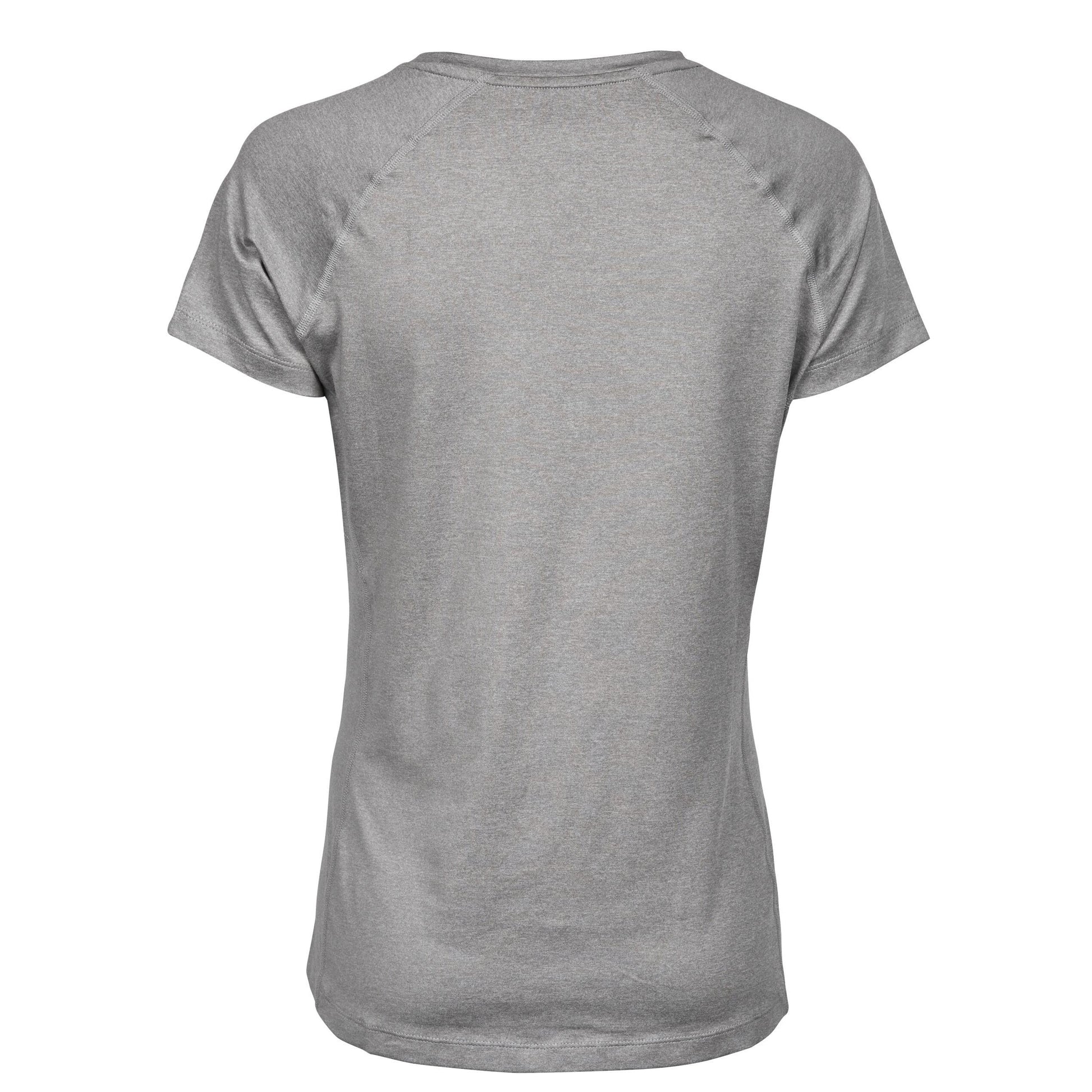 Grey Melange - Back - Tee Jays Womens-Ladies Cool Dry Short Sleeve T-Shirt