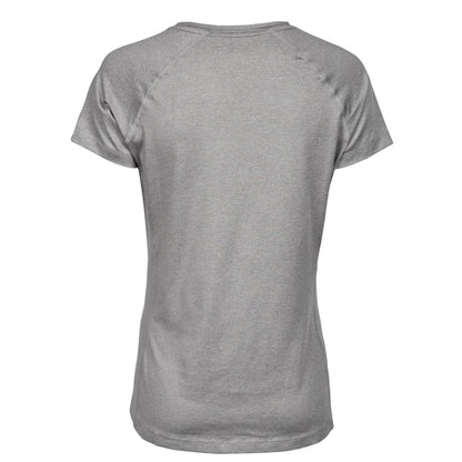 Grey Melange - Back - Tee Jays Womens-Ladies Cool Dry Short Sleeve T-Shirt