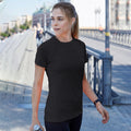 Black - Back - Tee Jays Womens-Ladies Cool Dry Short Sleeve T-Shirt