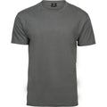 Powder Grey - Front - Tee Jays Mens Short Sleeve T-Shirt