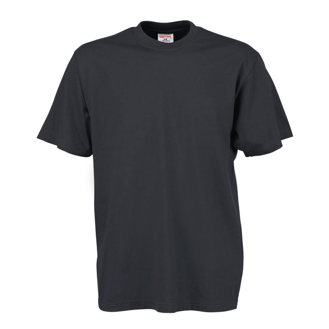 Dark Grey - Front - Tee Jays Mens Short Sleeve T-Shirt