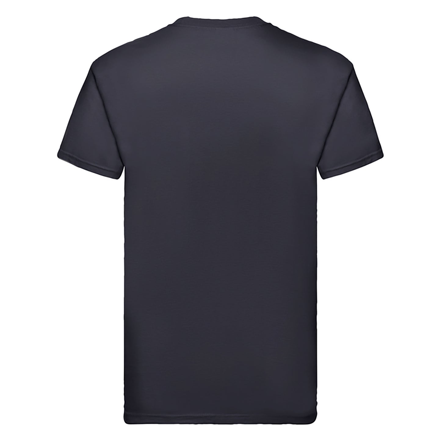 Deep Navy - Back - Fruit Of The Loom Mens Super Premium Short Sleeve Crew Neck T-Shirt