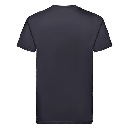 Deep Navy - Back - Fruit Of The Loom Mens Super Premium Short Sleeve Crew Neck T-Shirt