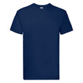 Navy - Front - Fruit Of The Loom Mens Super Premium Short Sleeve Crew Neck T-Shirt