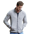 Grey Melange - Side - Tee Jays Mens Aspen Full Zip Jacket