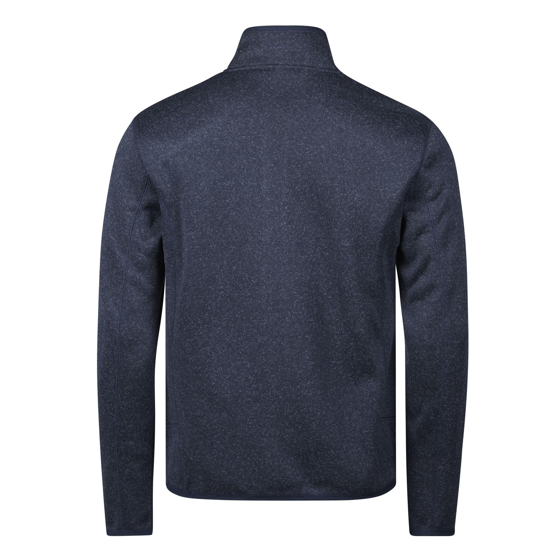 Navy Melange - Back - Tee Jays Mens Aspen Full Zip Jacket