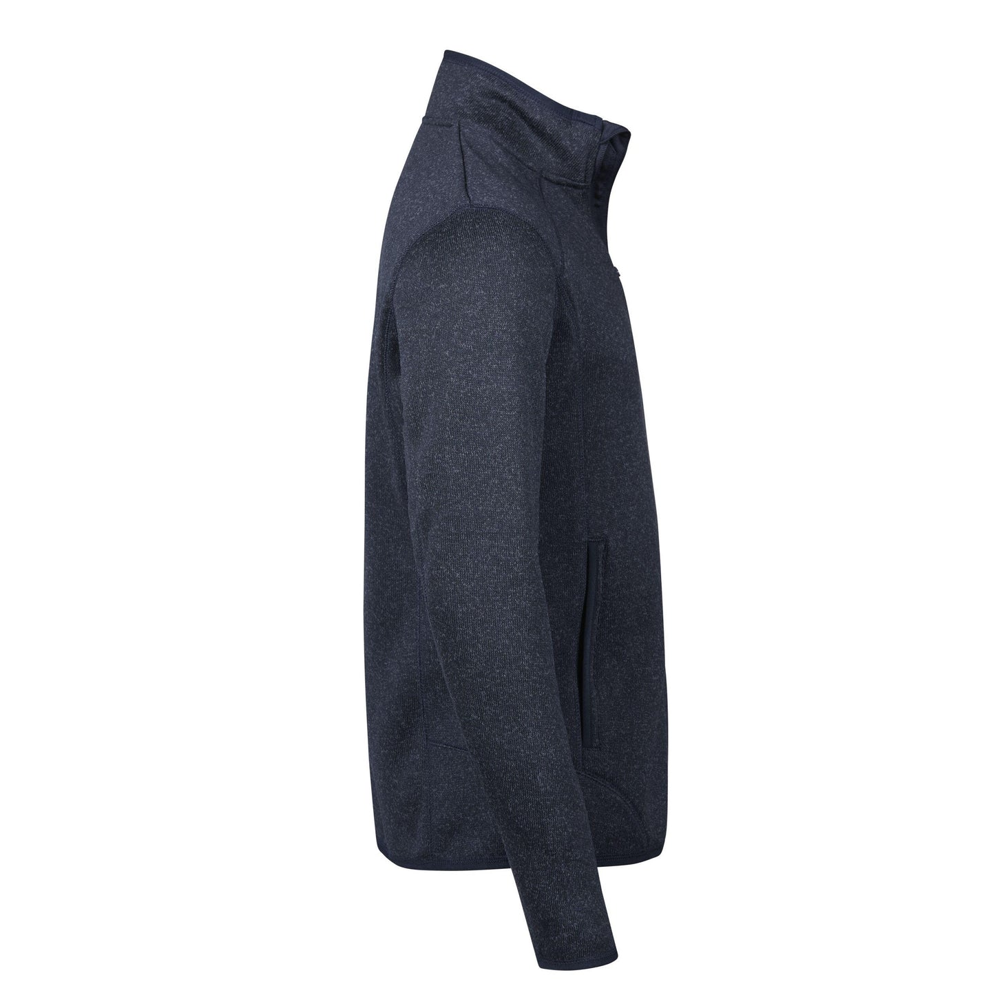 Navy Melange - Lifestyle - Tee Jays Mens Aspen Full Zip Jacket