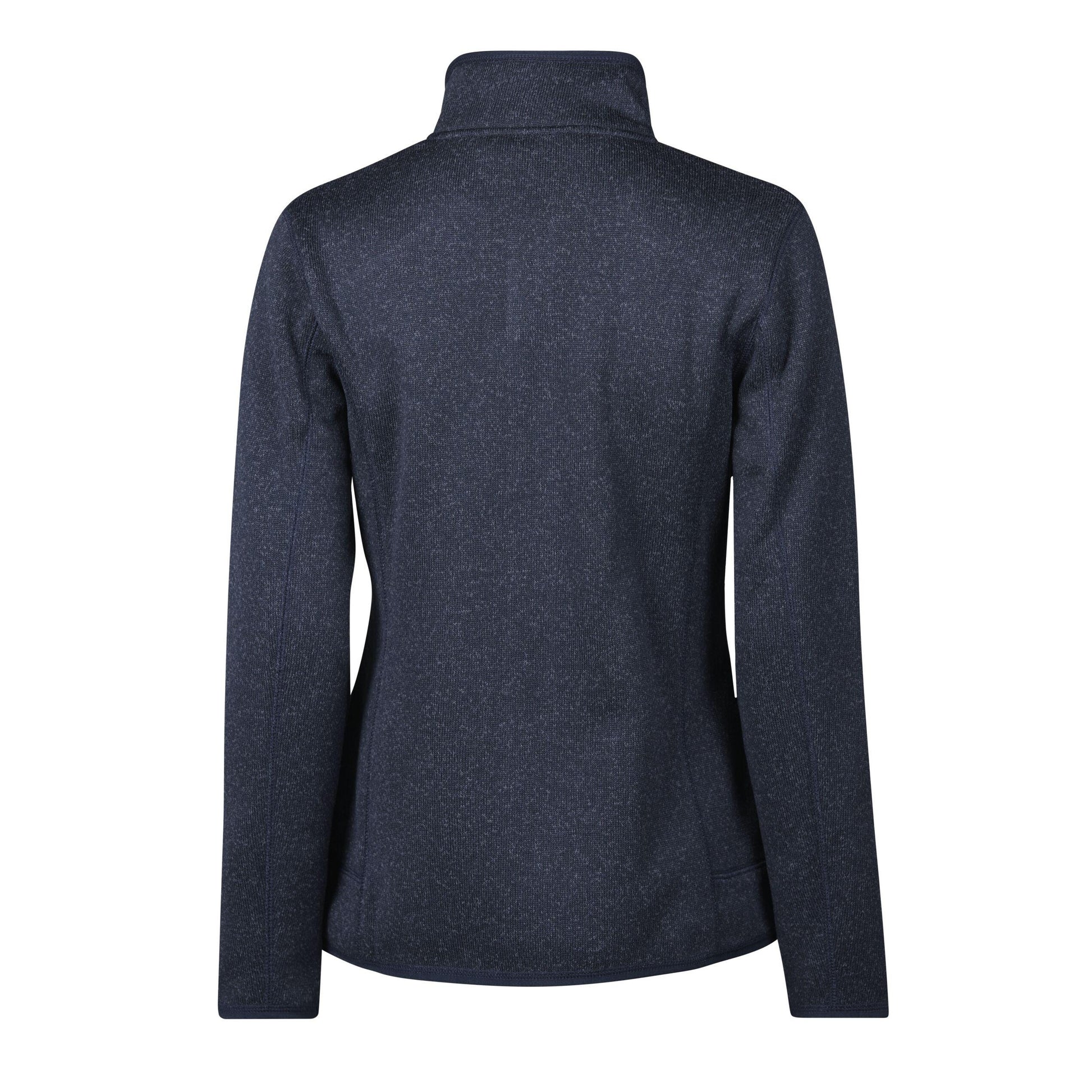 Navy Melange - Side - Tee Jays Womens-Ladies Full Zip Aspen Jacket