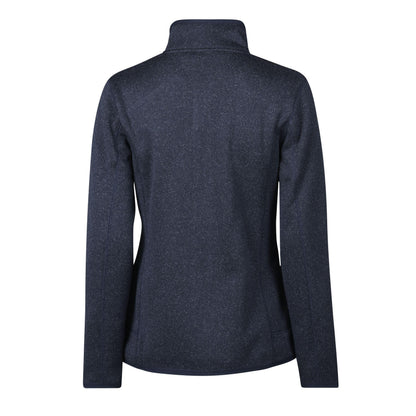 Navy Melange - Side - Tee Jays Womens-Ladies Full Zip Aspen Jacket