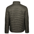 Dark Olive - Back - Tee Jays Mens Padded Zepelin Jacket