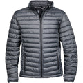 Space Grey - Front - Tee Jays Mens Padded Zepelin Jacket