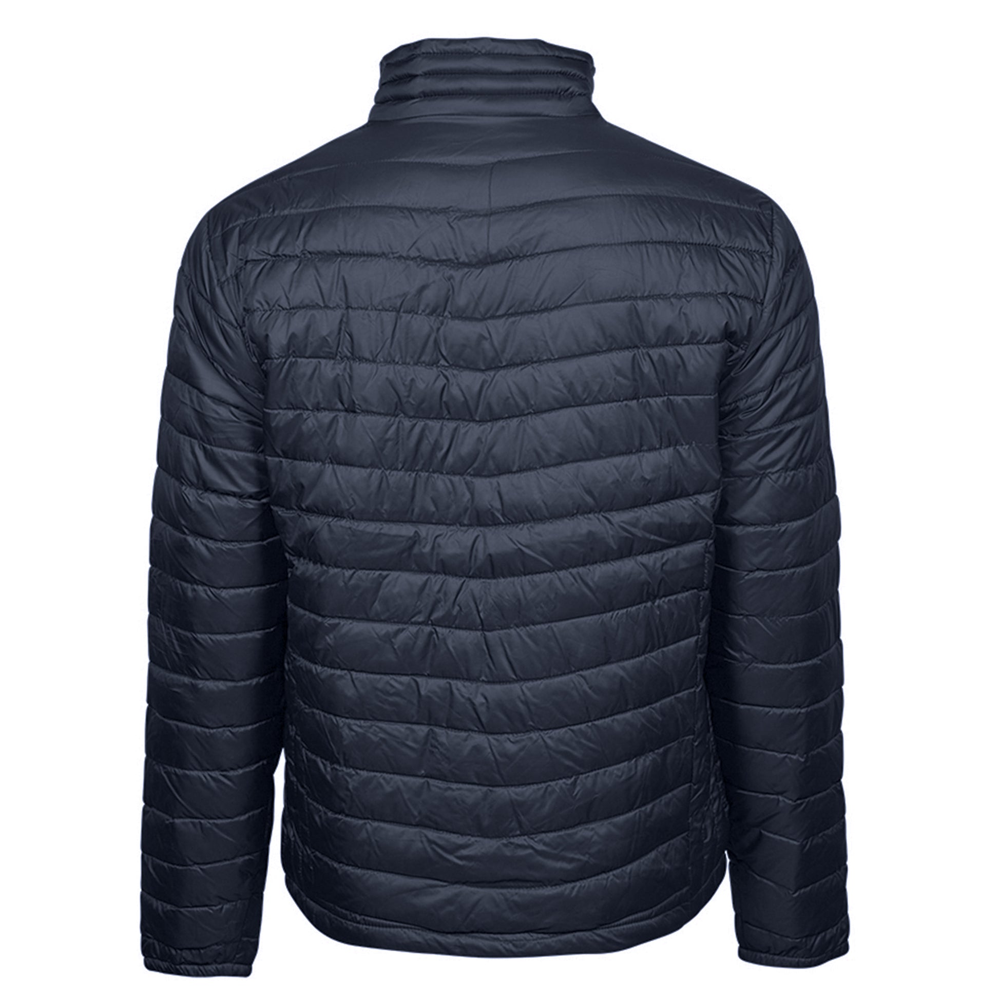 Deep Navy - Back - Tee Jays Mens Padded Zepelin Jacket