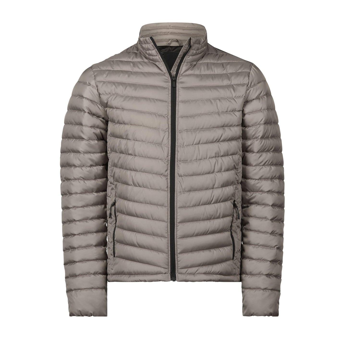 Driftwood - Front - Tee Jays Mens Padded Zepelin Jacket
