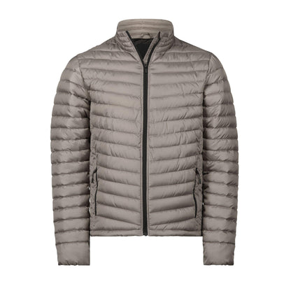 Driftwood - Front - Tee Jays Mens Padded Zepelin Jacket