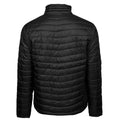 Black - Back - Tee Jays Mens Padded Zepelin Jacket