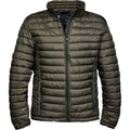 Dark Olive - Front - Tee Jays Mens Padded Zepelin Jacket