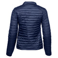 Deep Navy - Back - Tee Jays Womens-Ladies Padded Zepelin Jacket