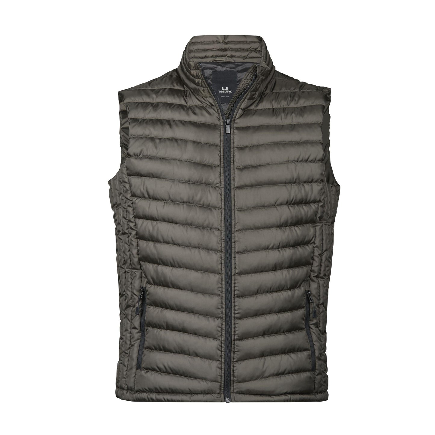 Shadow - Front - Tee Jays Mens Padded Zepelin Vest Jacket - Gilet
