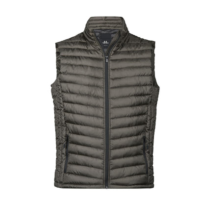 Shadow - Front - Tee Jays Mens Padded Zepelin Vest Jacket - Gilet