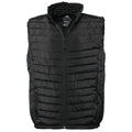 Black - Front - Tee Jays Mens Padded Zepelin Vest Jacket - Gilet