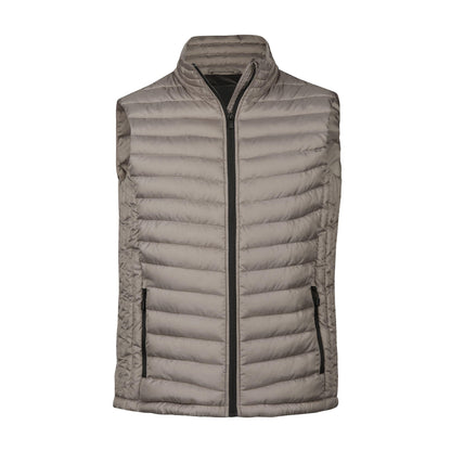 Driftwood - Front - Tee Jays Mens Padded Zepelin Vest Jacket - Gilet