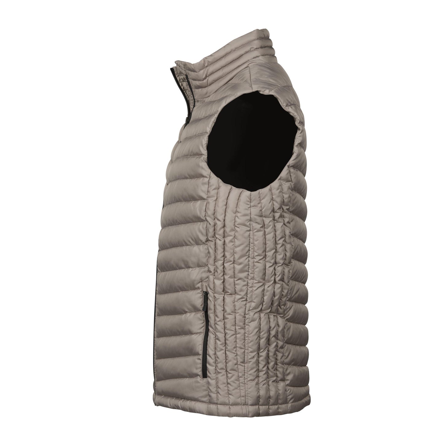 Driftwood - Side - Tee Jays Mens Padded Zepelin Vest Jacket - Gilet