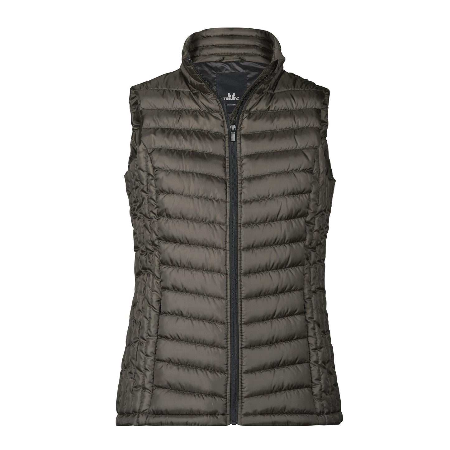 Shadow - Front - Tee Jays Womens-Ladies Padded Zepelin Vest Jacket - Gilet