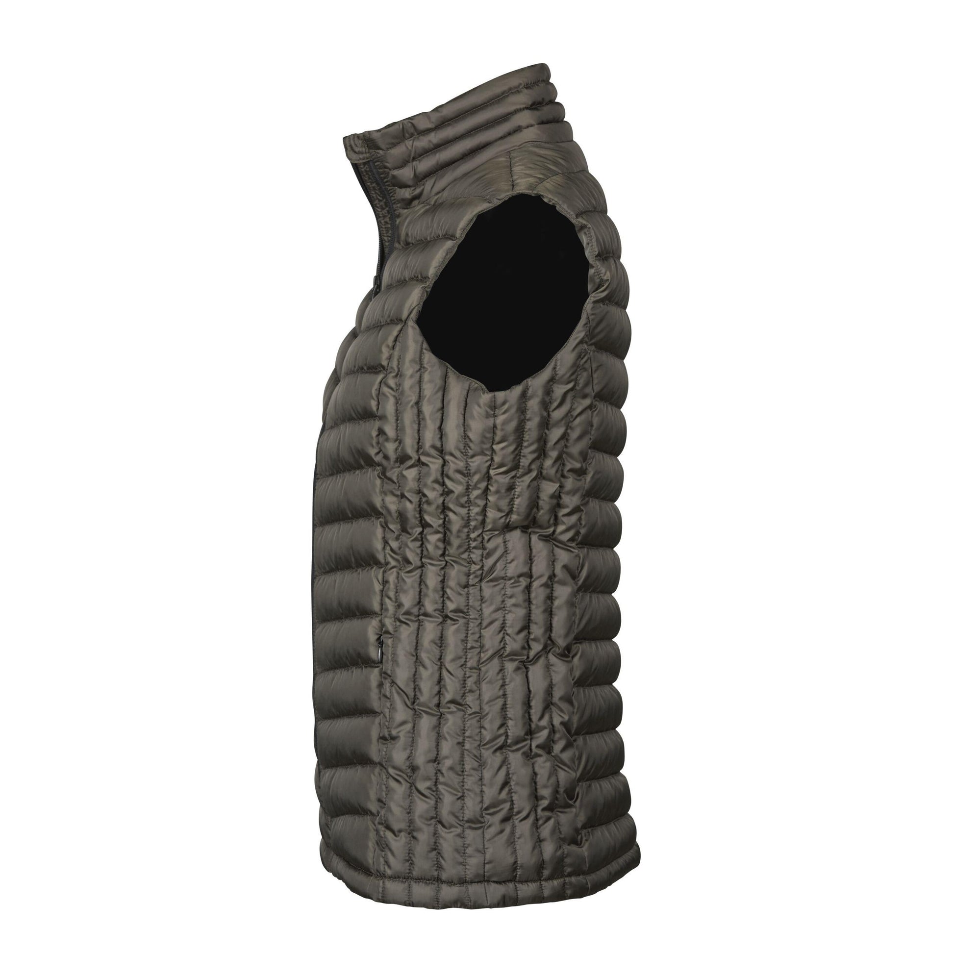 Shadow - Side - Tee Jays Womens-Ladies Padded Zepelin Vest Jacket - Gilet