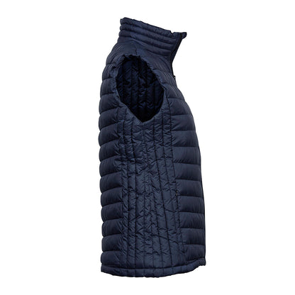 Deep Navy - Side - Tee Jays Womens-Ladies Padded Zepelin Vest Jacket - Gilet