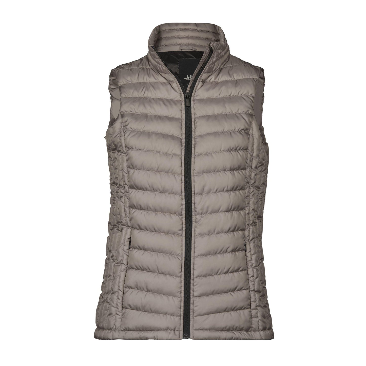 Driftwood - Front - Tee Jays Womens-Ladies Padded Zepelin Vest Jacket - Gilet