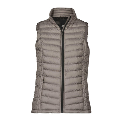 Driftwood - Front - Tee Jays Womens-Ladies Padded Zepelin Vest Jacket - Gilet