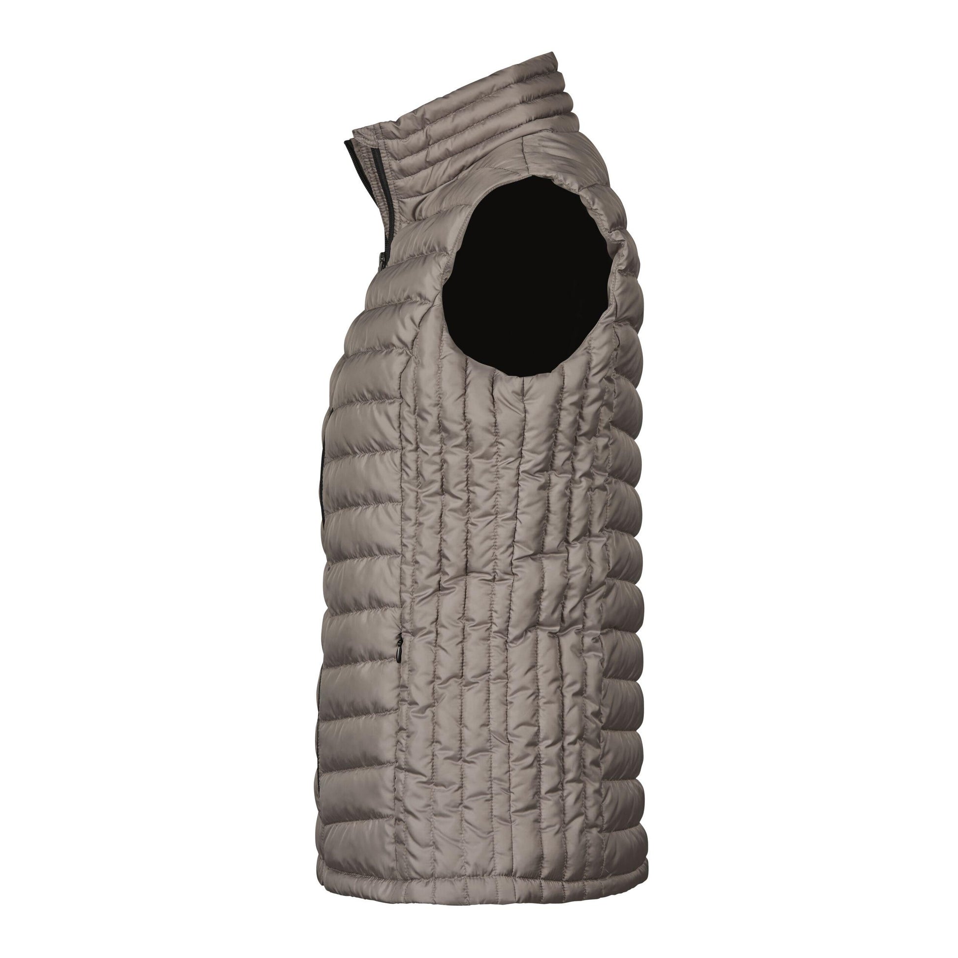 Driftwood - Side - Tee Jays Womens-Ladies Padded Zepelin Vest Jacket - Gilet