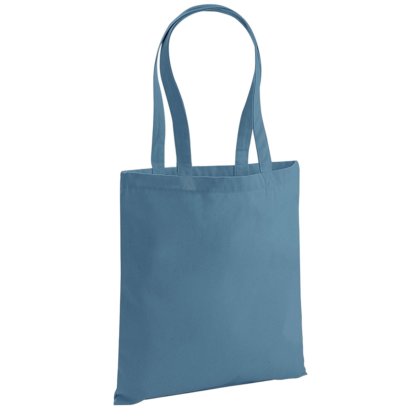 Airforce Blue - Front - Westford Mill EarthAware Organic Bag For Life (10 Litres)
