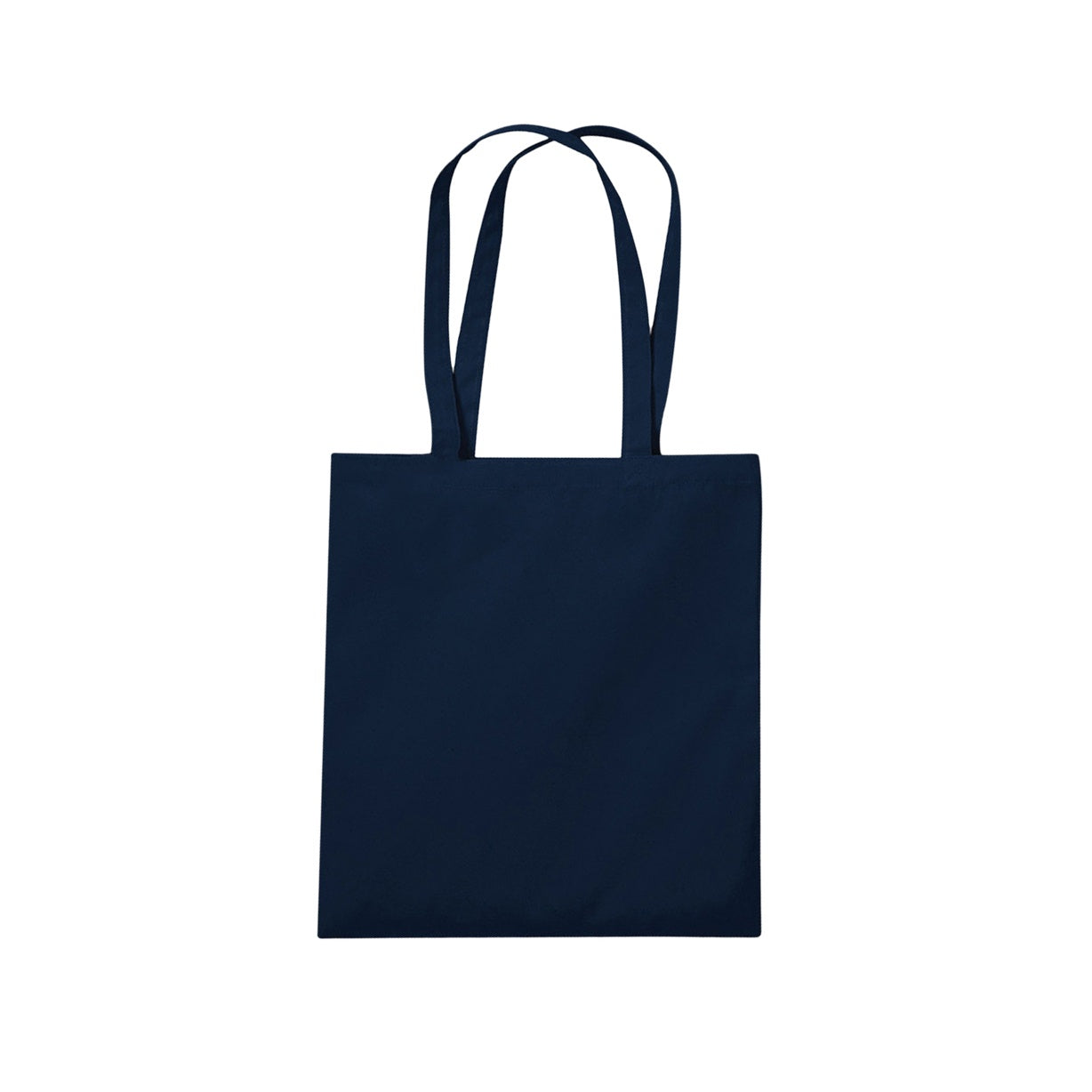 French Navy - Back - Westford Mill EarthAware Organic Bag For Life (10 Litres)