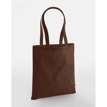 Capuccino - Back - Westford Mill EarthAware Organic Bag For Life (10 Litres)