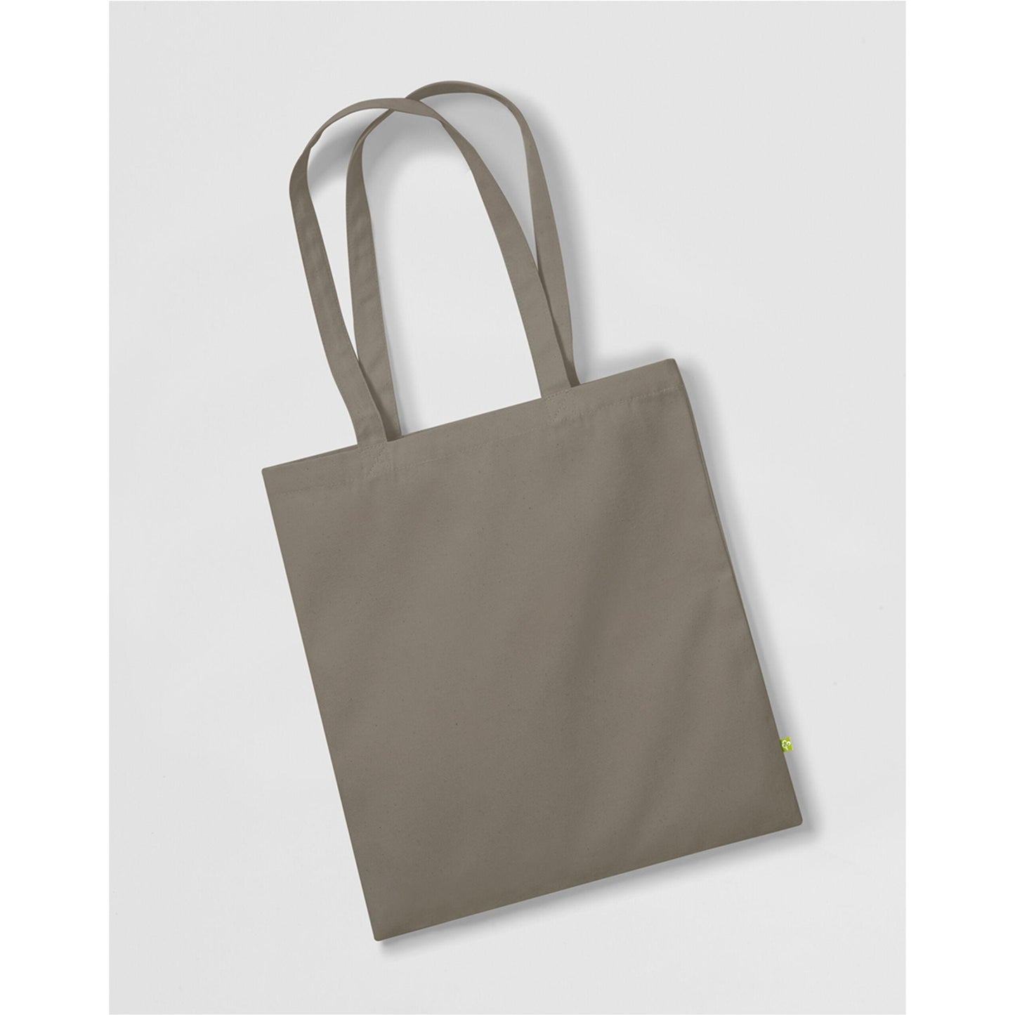 Mushroom - Side - Westford Mill EarthAware Organic Bag For Life (10 Litres)