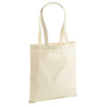 Natural - Front - Westford Mill EarthAware Organic Bag For Life (10 Litres)