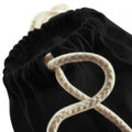 Black - Back - Westford Mill Earthware Organic Gymsac (13 Litres)