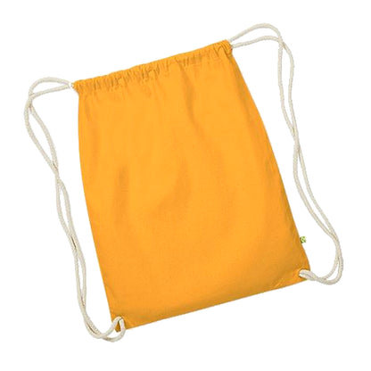 Amber - Front - Westford Mill Earthware Organic Gymsac (13 Litres)