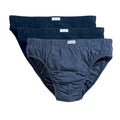 Blues Mixed - Front - Fruit Of The Loom Mens Classic Slip Briefs (Pack Of 3)